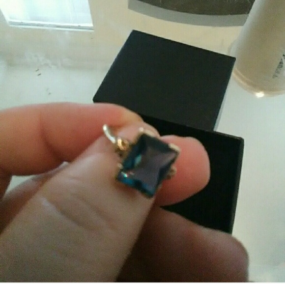 ✨Antique blue stone gold handwrought ring✨ - Picture 5 of 6